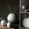 Storefactory Vase Vena beige – Bild 3