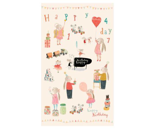 Geschenkpapier Maileg happy day original