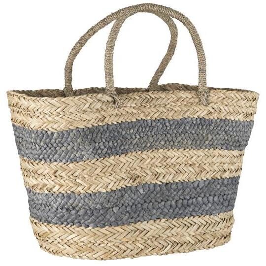 Ib Laursen Strandtasche gross gestreift