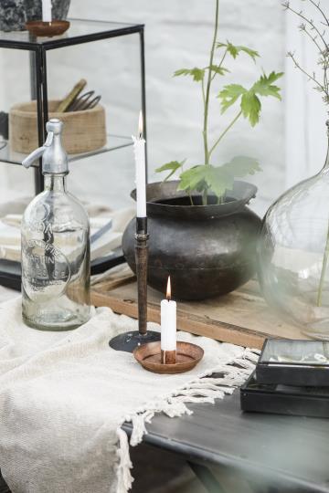 Wunderschöner Kerzenhalter im Vintagestil aus dem Hause IB Laursen / UNIKAT Tisch