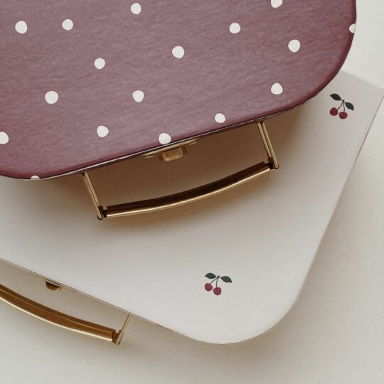 Konges Slojd Koffer-Set Cherry / Dot Details