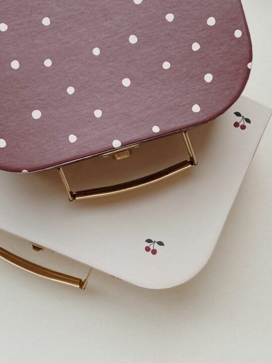 Konges Slojd Koffer-Set Cherry / Dot Details