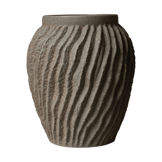 DBKD Raw Vase large *sandy dust*, 29cm