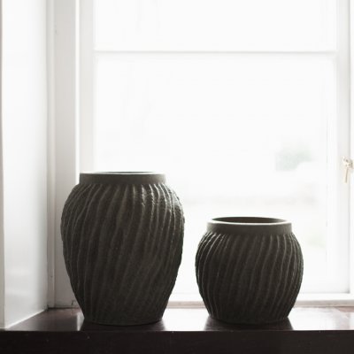 DBKD Raw Vase large *sandy dust*, 29cm Set