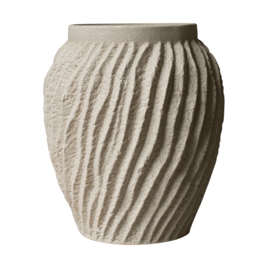 DBKD Raw Vase large *sandy mole*, 29cm