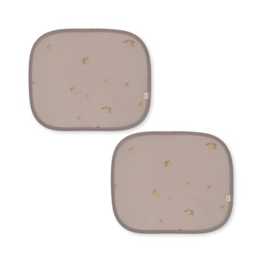 Konges Sløjd 2 Pack Car Sunshade *lemon*