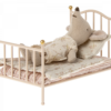 Maileg Vintage Bett, Maus - rose Maus