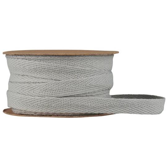 IB Laursen Baumwollband auf Spule ash grey