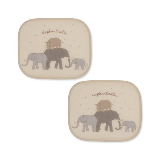 Konges Sløjd 2 Pack Car Sunshade *safari*