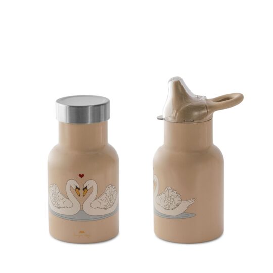 Konges Sløjd Thermo-Trinkflasche Petit *Swan* Set