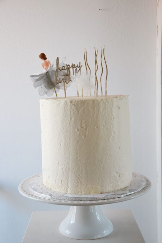 Cake Topper *Ballerina* mit Tüllrock Torte