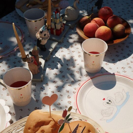 KONGES SLØJD Pappbecher Schwan *Swan* Picknick