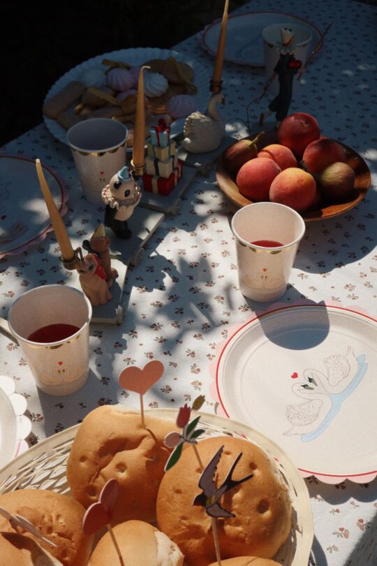 KONGES SLØJD Pappbecher Schwan *Swan* Picknick