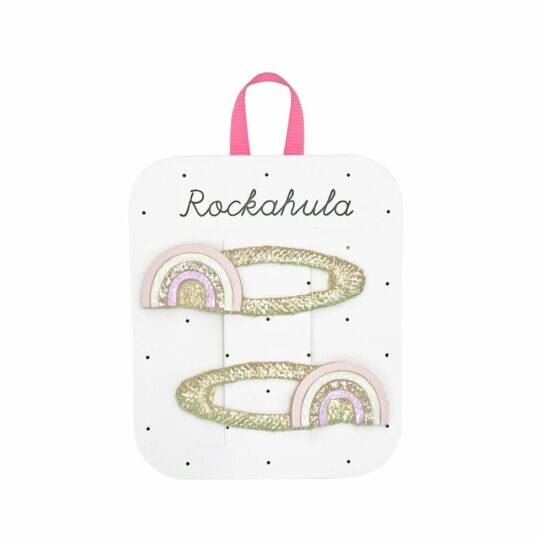 Rockahula 2er-Set Haarspangen Regenbogen