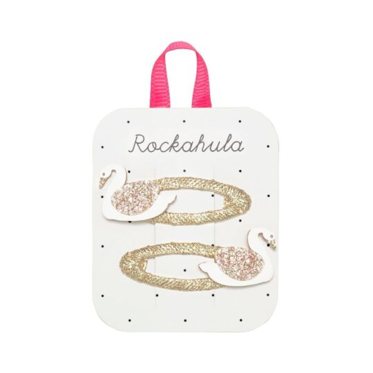 Rockahula 2er-Set Haarspangen - Schwan