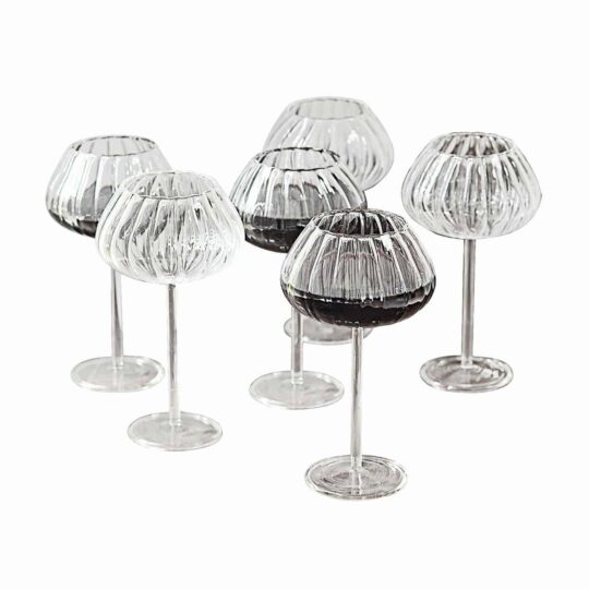 Loberon Weinglas 6er Set *Minou* - mundgeblasen