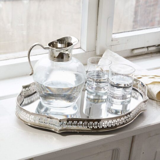 Loberon Tablett *Cumont* Glas