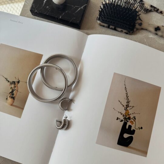 Edelstahl-Armband *bone* Details