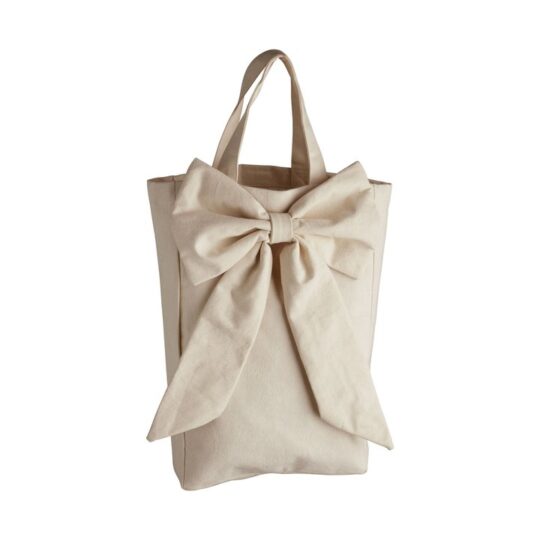 Tine K home Schleifen Geschenktasche *Cream* gross