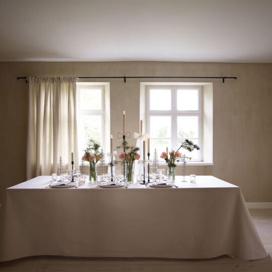 Tine K home Tischdecke *Cream* 220x370 cm Tiscg