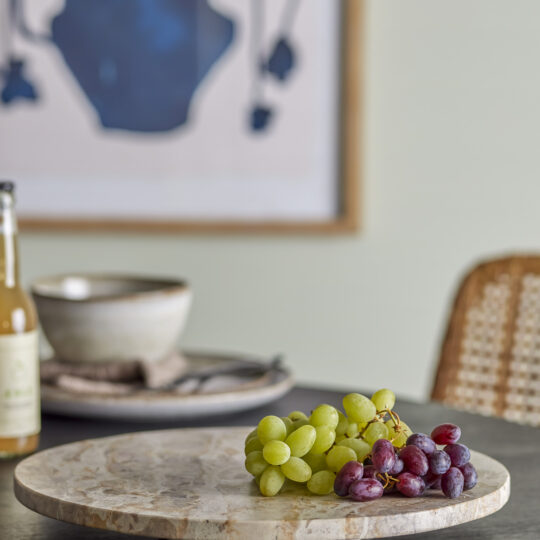 Bloomingville Drehteller *Nuni* Braun, Marmor image