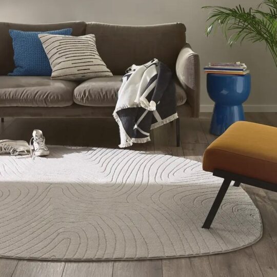 Benuta Pop Waschbarer Teppich Pam grau image